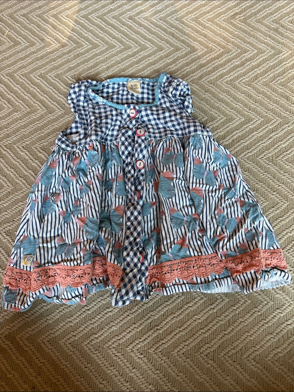 Wildflowers size 8 top